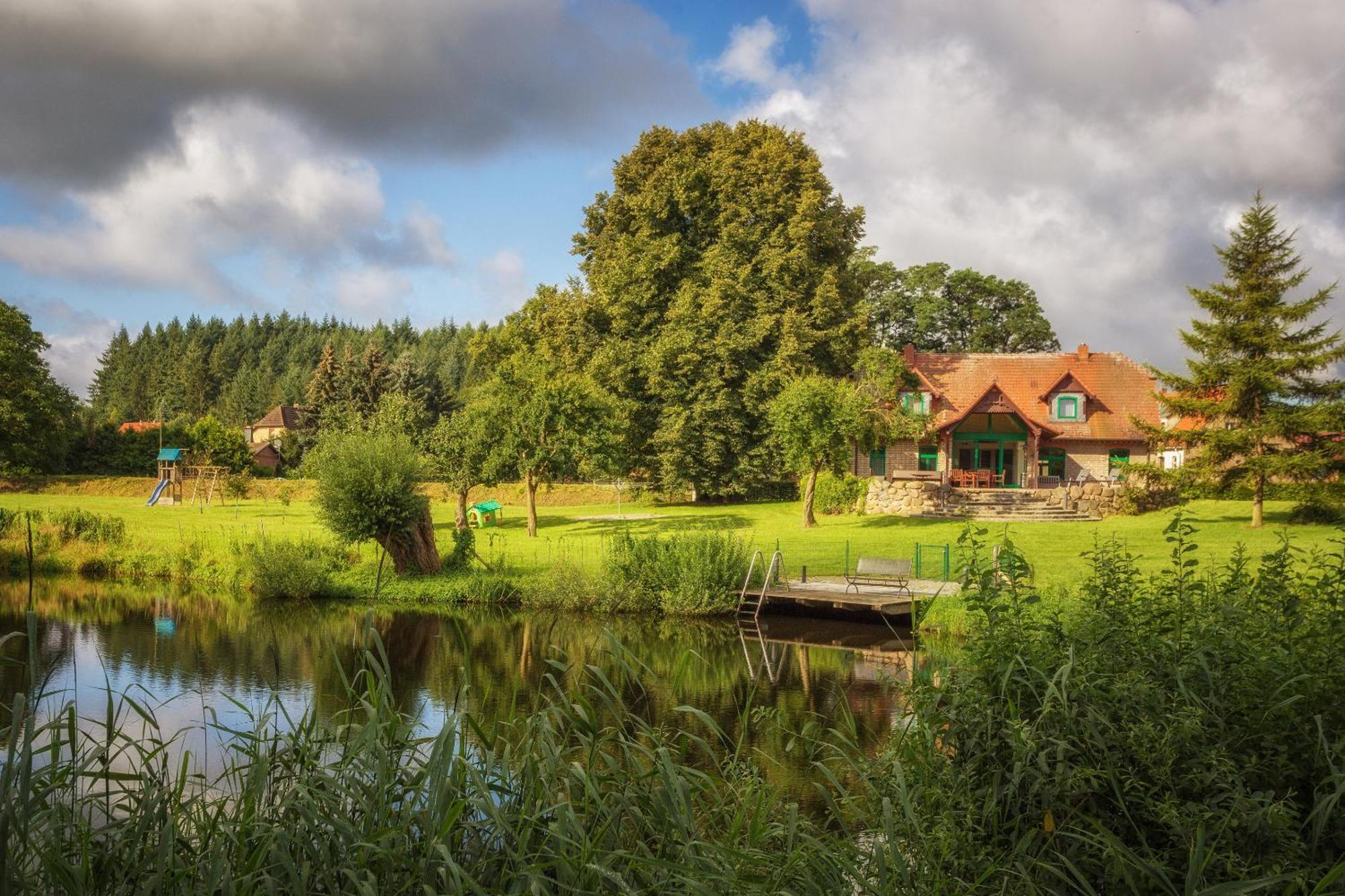 Julchendorf J1 Idyllisches Ferienhaus Mit Seeblick מראה חיצוני תמונה